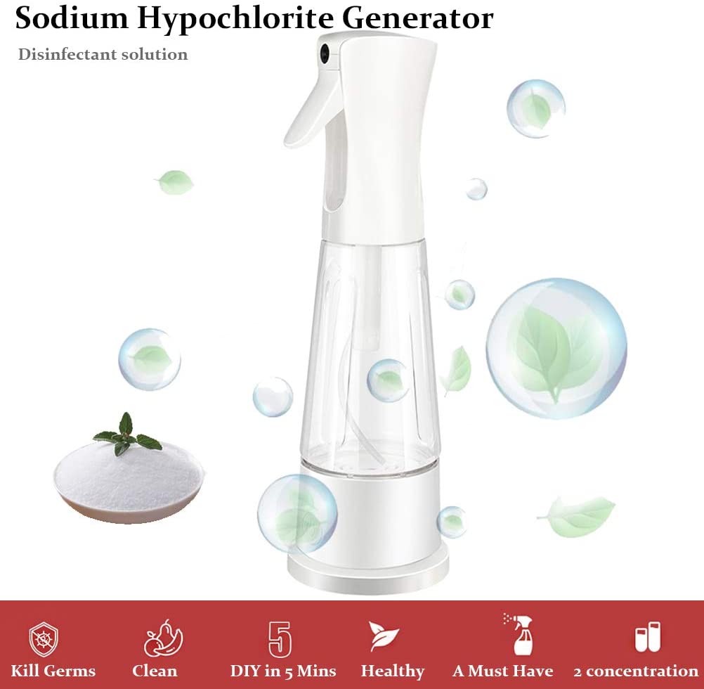 Générateur d'hypochlorite de sodium Spray Maker Générateur de